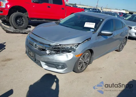 2016 Honda Civic Ex-T from USA, damaged, VIN 19XFC1F38GE031779